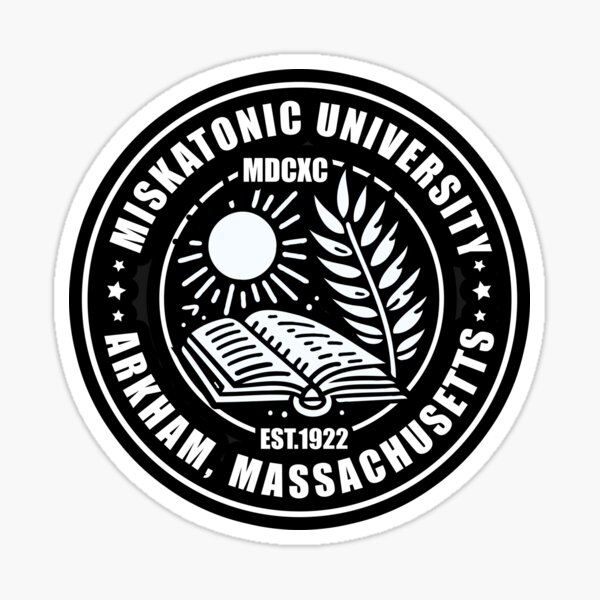 Item preview, Miskatonic University /\/\/ Arkham, Massachusetts designed and sold by Scaryzz.