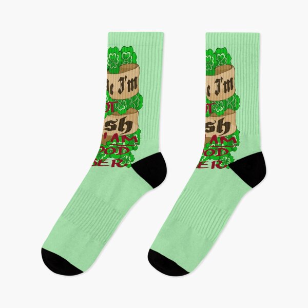 Item preview, Kiss Me. I'm NOT Irish (But I am a Good Kisser) designed and sold by Plundercat.