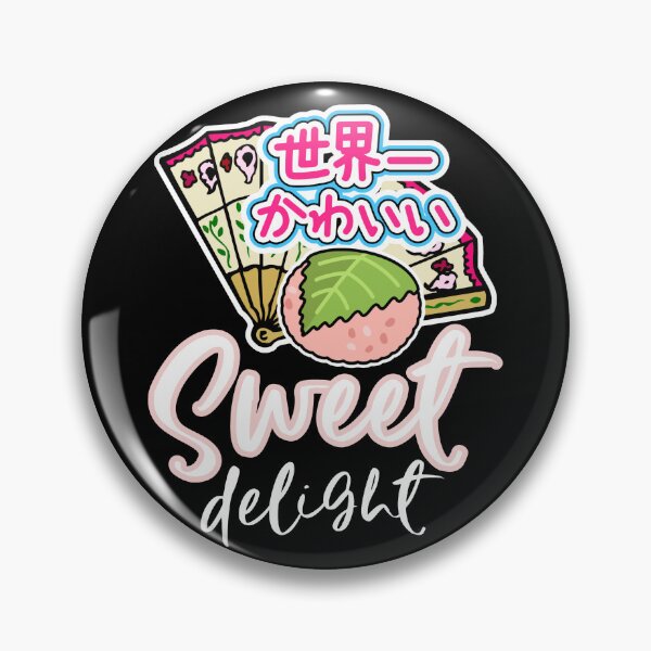 Item preview, Sweet Delight Sakura Mochi And Colorful Fan designed and sold by SplashTastic.