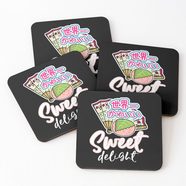Item preview, Sweet Delight Sakura Mochi And Colorful Fan designed and sold by SplashTastic.