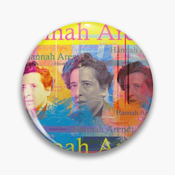Item preview, philosopher Hannah Arendt designed and sold by Mauswohn.