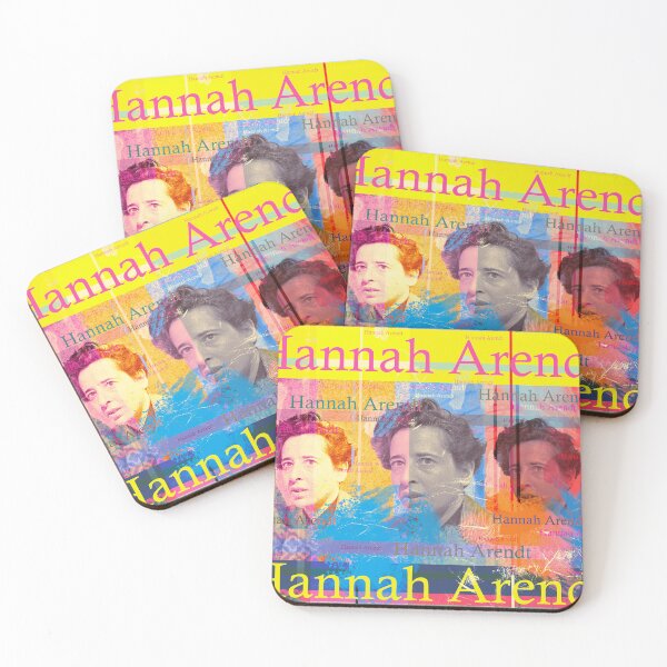 Item preview, philosopher Hannah Arendt designed and sold by Mauswohn.