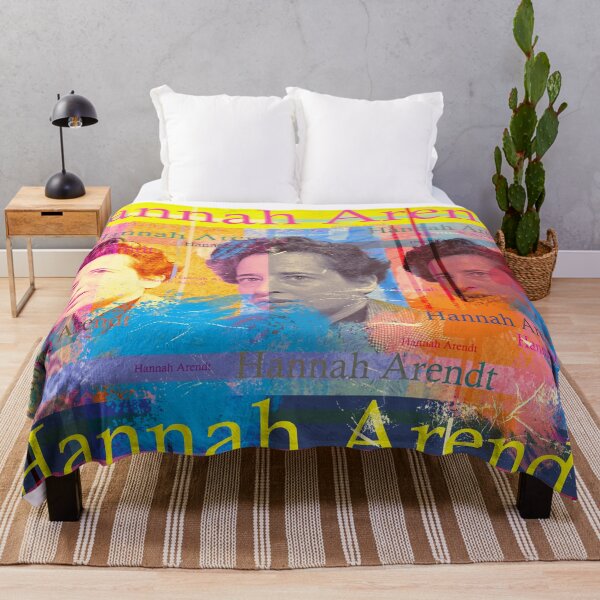 Item preview, philosopher Hannah Arendt designed and sold by Mauswohn.