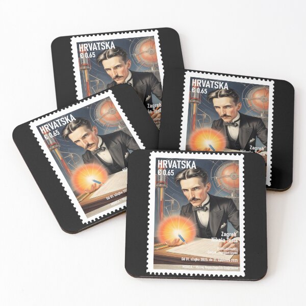 Item preview, Postage Stamp, Croatia Nikola Tesla  exhibtion € 0.65 designed and sold by Museum Of Non-Existing Art.