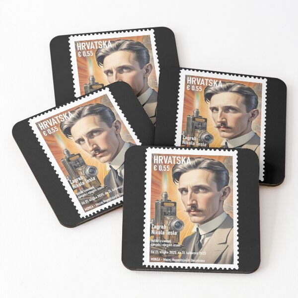 Item preview, Postage Stamp, Croatia Nikola Tesla  exhibtion € 0.55 designed and sold by Museum Of Non-Existing Art.