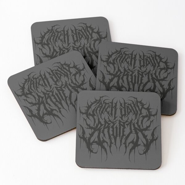 Item preview, Catch Your Breath Deathcore Logo Black designed and sold by Caylaest.