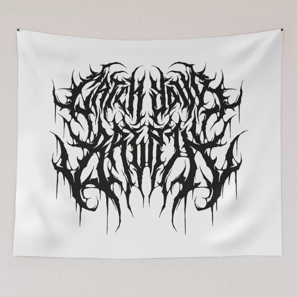 Item preview, Catch Your Breath Deathcore Logo Black designed and sold by Caylaest.