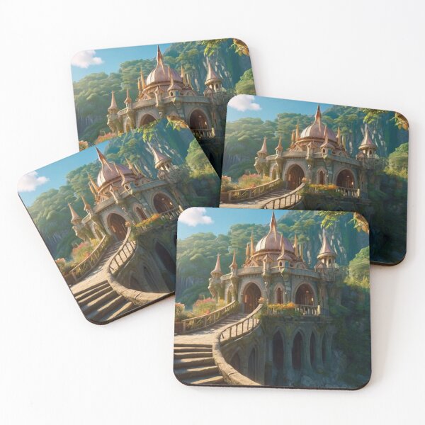Artikelvorschau, The Fairy Tale Palace Overlooking a Magical Landscape entworfen und verkauft von BlareBlare.