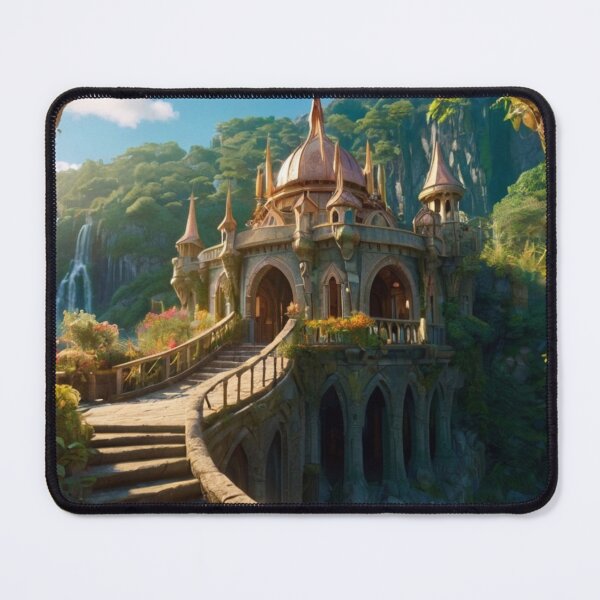 Artikelvorschau, The Fairy Tale Palace Overlooking a Magical Landscape entworfen und verkauft von BlareBlare.