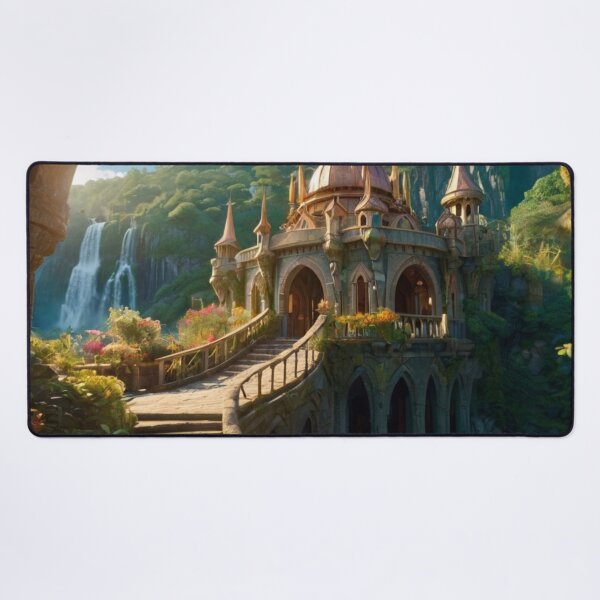 Artikelvorschau, The Fairy Tale Palace Overlooking a Magical Landscape entworfen und verkauft von BlareBlare.
