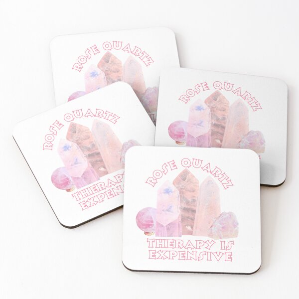 Item preview, Rose Quartz-Therapy is Expensive designed and sold by I Am Crystallized.