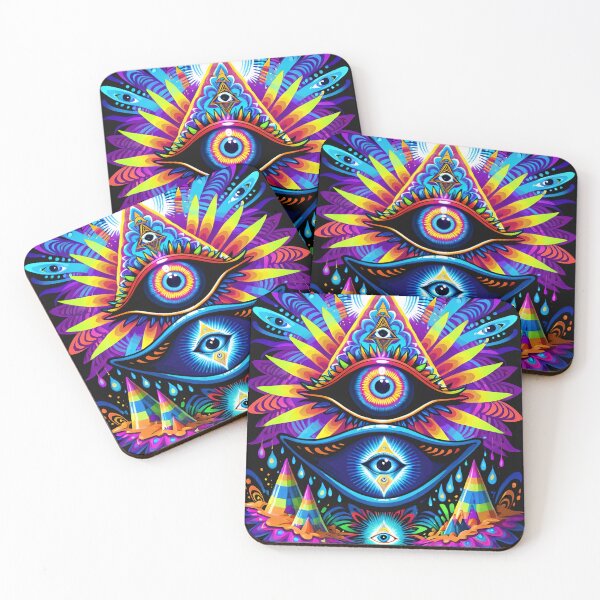 Item preview, All-Seeing Eye Psychedelia designed and sold by TrippyFest.