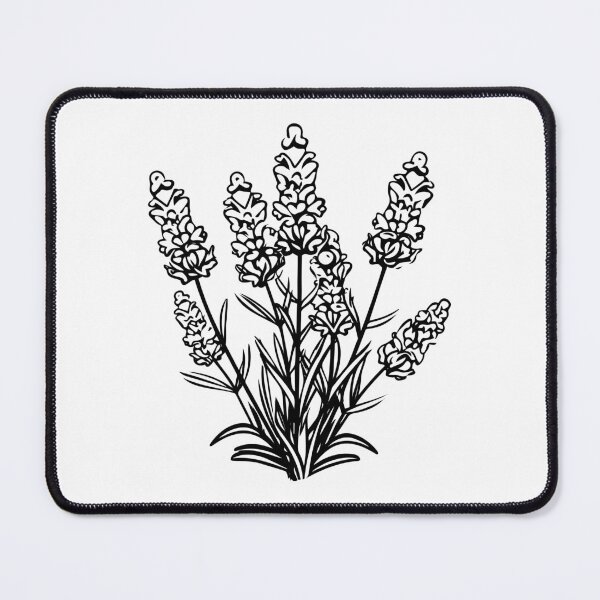 Item preview, French Lavender Flower Bouquet Lavandula Herb Garden designed and sold by inkoutninja.