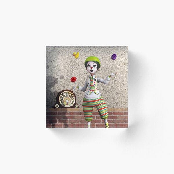 Juggling Acrylic Block