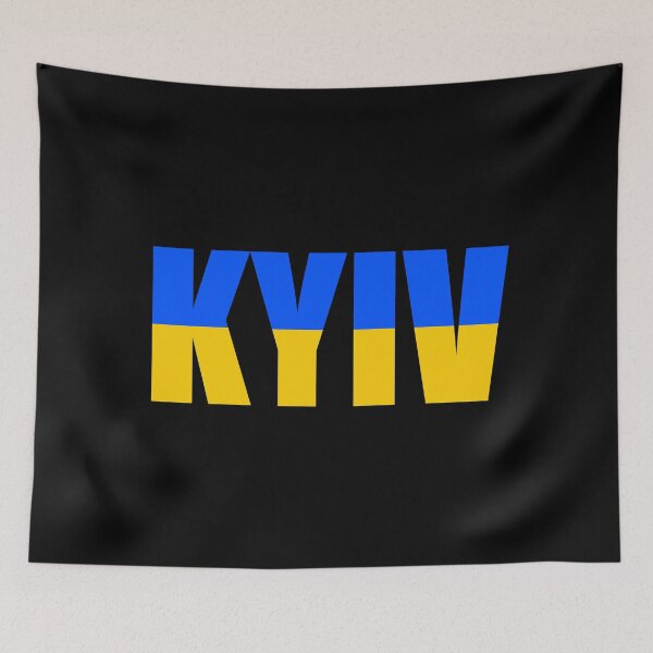 Item preview, Kyiv Ukraine flag  designed and sold by mikistudio.