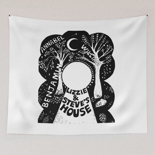 Item preview, Personalised Family New Home Drawing Poster designed and sold by hogelstick.