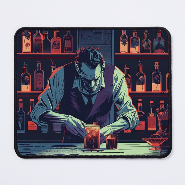 Item preview, Vampire Bartender Ver.2 Funny Gift designed and sold by Siegfried1988.