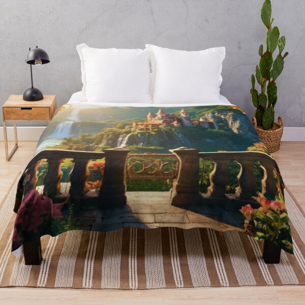 Item preview, Mystical Palace Terrace in the Heart of Nature designed and sold by BlareBlare.