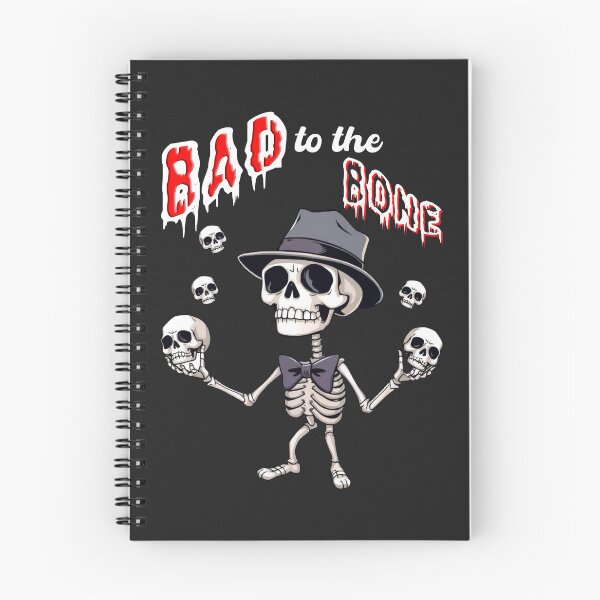 Item preview, Bad to the bone, funny skeleton designed and sold by Lolly's Lane Shoppe.