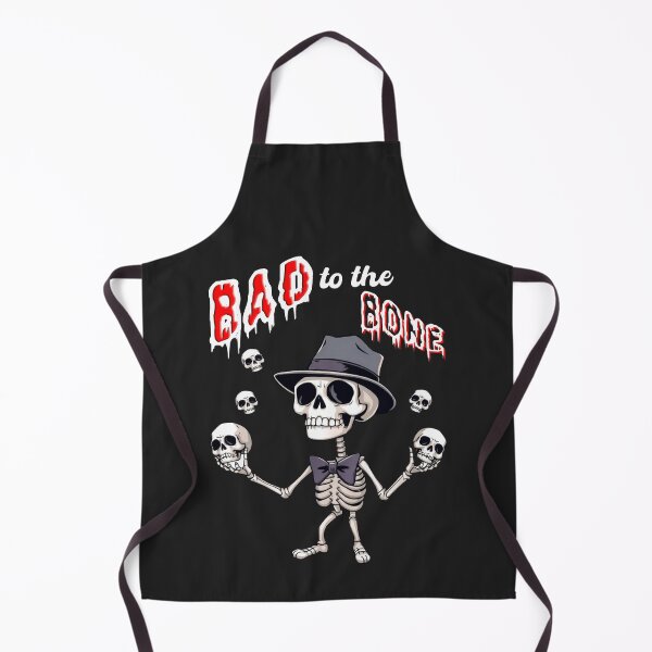 Item preview, Bad to the bone, funny skeleton designed and sold by Lolly's Lane Shoppe.