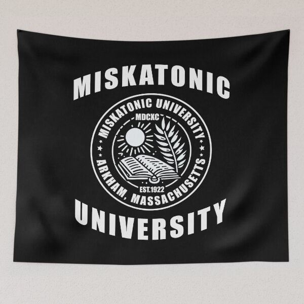 Artikelvorschau, Miskatonic Universität // Arkham, Massachusetts entworfen und verkauft von Scaryzz.
