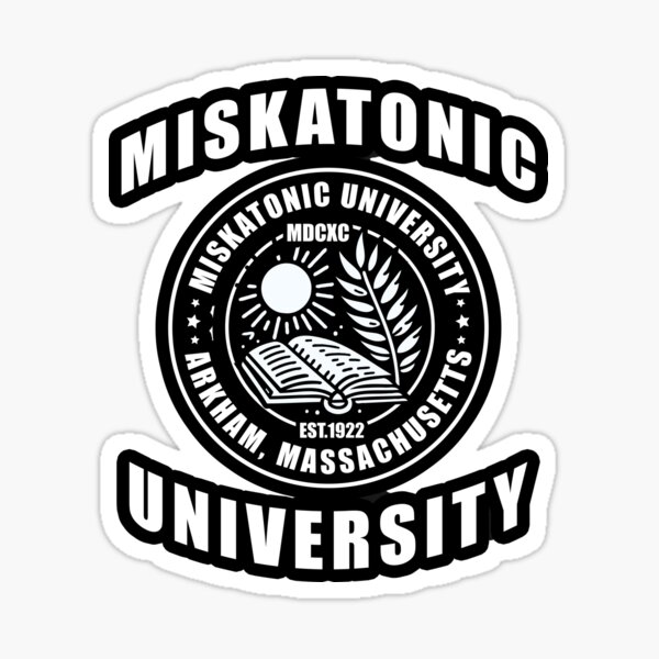 Item preview, Miskatonic University // Arkham, Massachusetts designed and sold by Scaryzz.