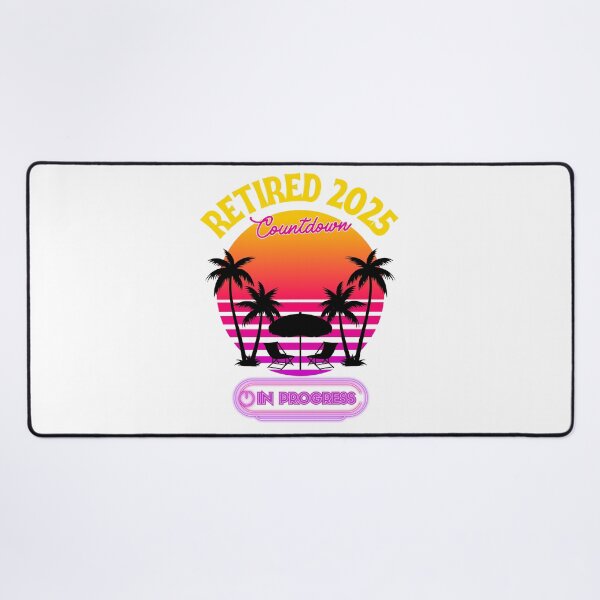 Item preview, Retired 2025 Countdown In Progress Funny Summer Beach Vibes designed and sold by thebest-2studio.
