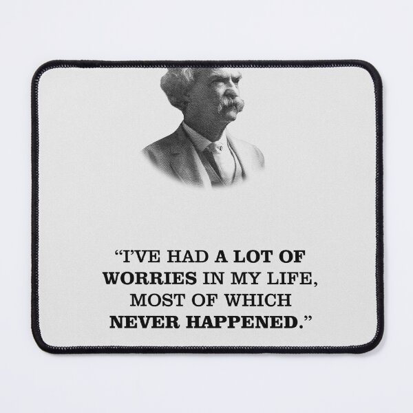 Item preview, Twain Mental Health Quotation designed and sold by NandhinOni.