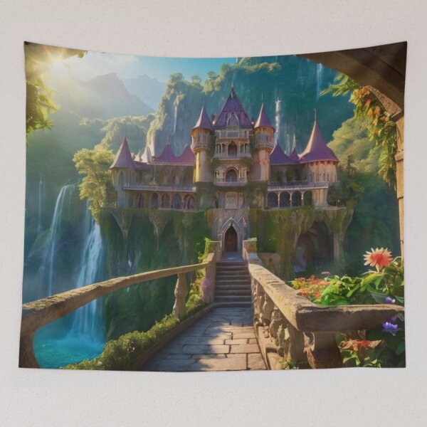 Item preview, Ethereal Views from the Ancient Palace Gardens designed and sold by BlareBlare.