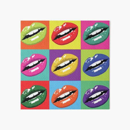 Item preview, Pop art lips designed and sold by BrownHorse90s.