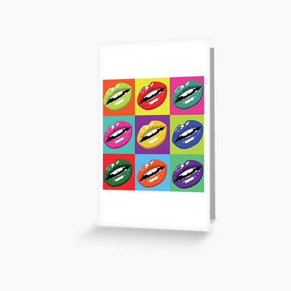 Item preview, Pop art lips designed and sold by BrownHorse90s.