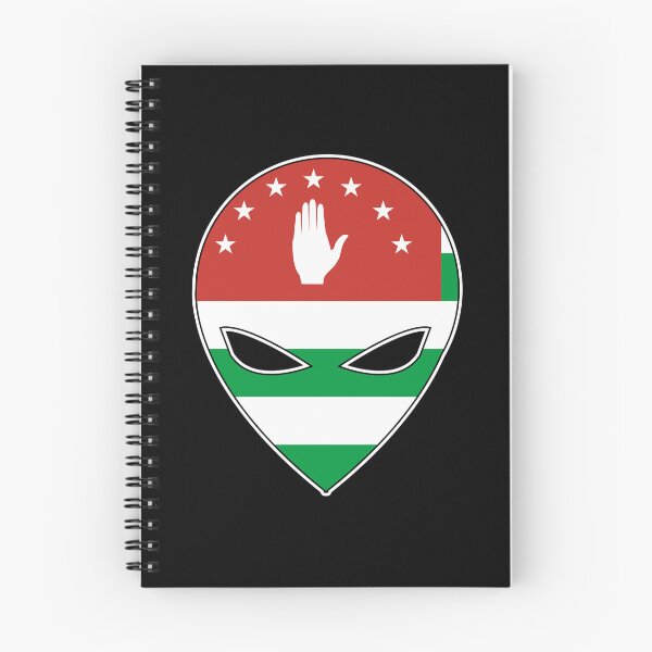 Item preview, Abkhazian Alien Flag designed and sold by wickedcartoons.