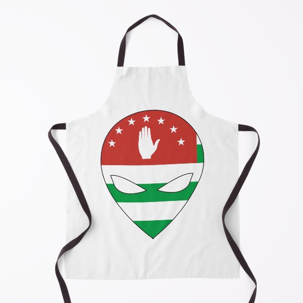 Item preview, Abkhazian Alien Flag designed and sold by wickedcartoons.