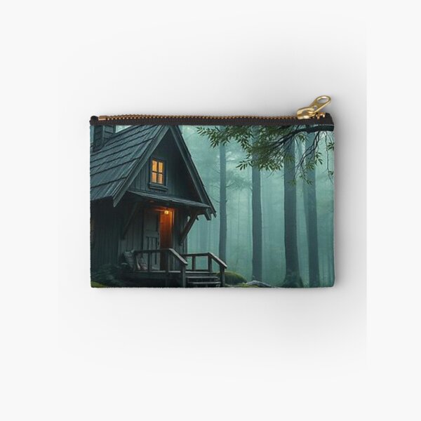Artikelvorschau, „Mystische Hütte im Nebelwald“ entworfen und verkauft von Macajuba Design .