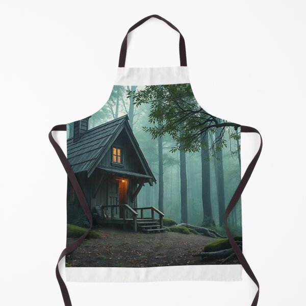 Artikelvorschau, „Mystische Hütte im Nebelwald“ entworfen und verkauft von Macajuba Design .
