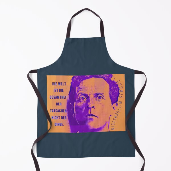 Item preview, Ludwig Wittgenstein quote:  Die Welt ist die Gesamtheit der Tatsachen, nicht der Dinge designed and sold by artbleed.