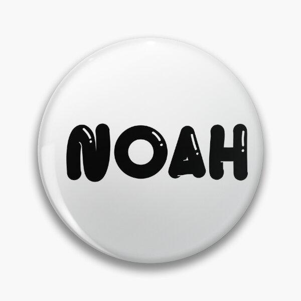 Item preview, typography "Noah" english name tag sticker  designed and sold by tonylau81.