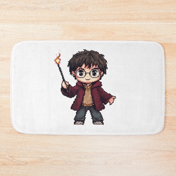Item preview, Harry, Cartoon Wizard Magical fantasy, magical tale Pixel Art  designed and sold by Innamalinka.