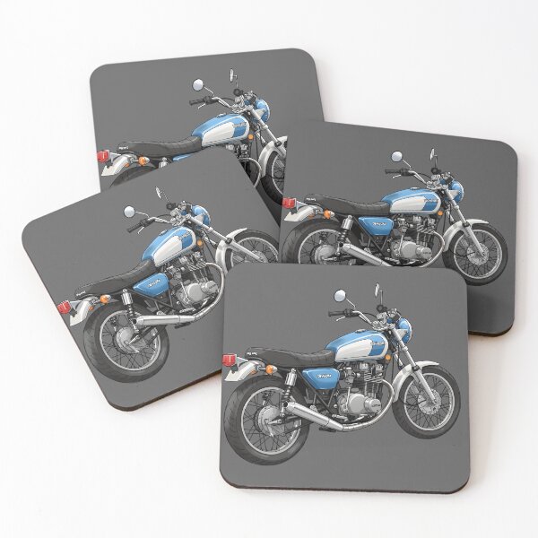 Item preview, Classic Honda CB Motorcycle: Illustrated Vintage Design designed and sold by Brendan Arthur Ring.