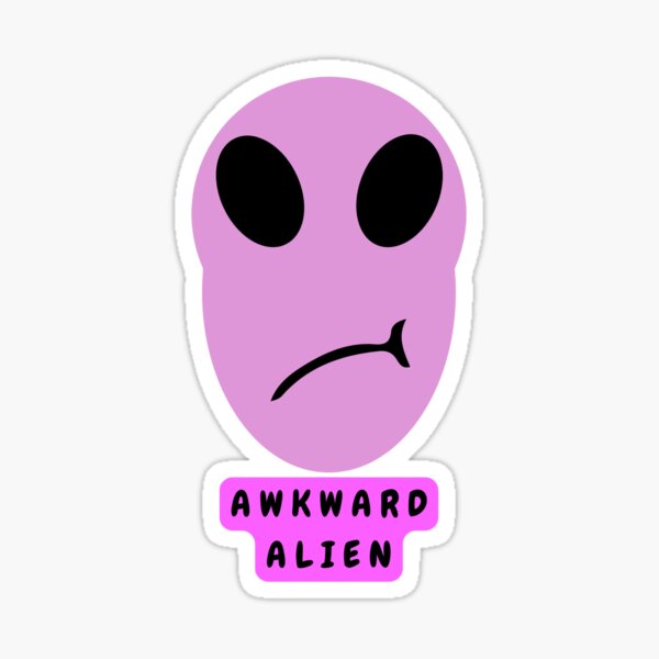 Item preview, Awkward Alien Pink Version designed and sold by TheMaeMayhem.