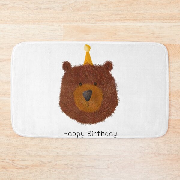 Item preview, Happy birthday bear with partyhead designed and sold by Sannevanrossum.