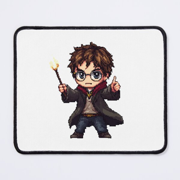 Item preview, Harry, Cartoon Wizard Magical fantasy, magical tale Pixel Art  designed and sold by Innamalinka.