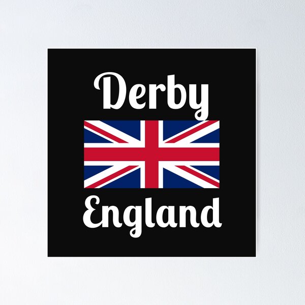 Item preview, Derby England - Stylish Prints, designed and sold by Fleetwood1994.