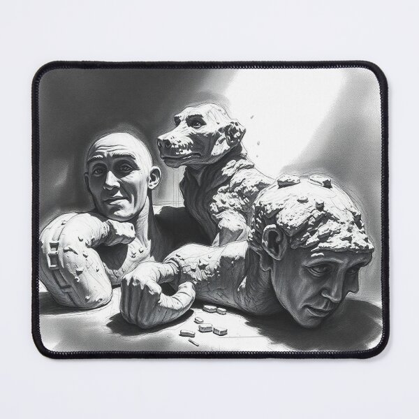 Item preview, Chthonic Guardians – Surrealist Stone Figures designed and sold by Wesira.
