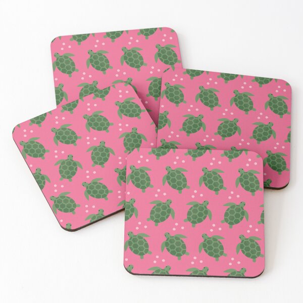 Item preview, Sea turtles on pink designed and sold by reneesillus.