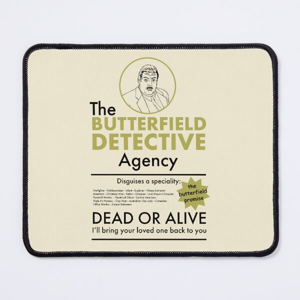 Item preview, The Brian Butterfield Detective Agency - Disguise a Speciality designed and sold by McPod.