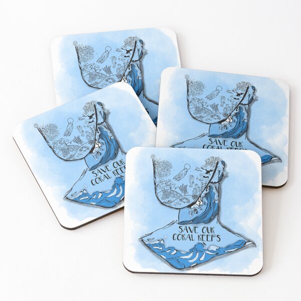 Item preview, Save Our Coral Reefs designed and sold by Snail Productions.