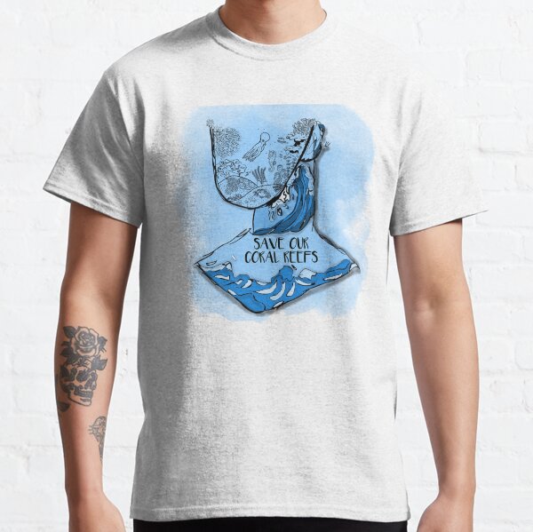 Item preview, Save Our Coral Reefs designed and sold by Snail Productions.