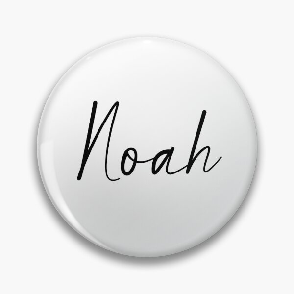 Item preview, typography "Noah" english name tag sticker  designed and sold by tonylau81.