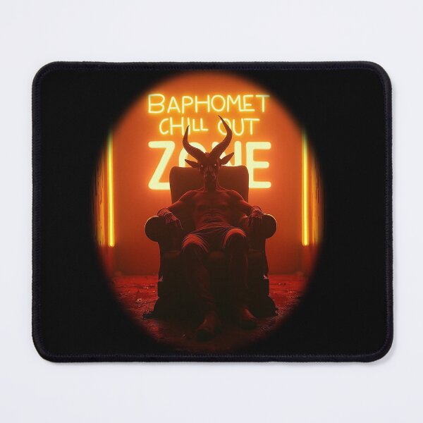 Item preview, Baphomet Chill Out Zone designed and sold by Ginger Genes.
